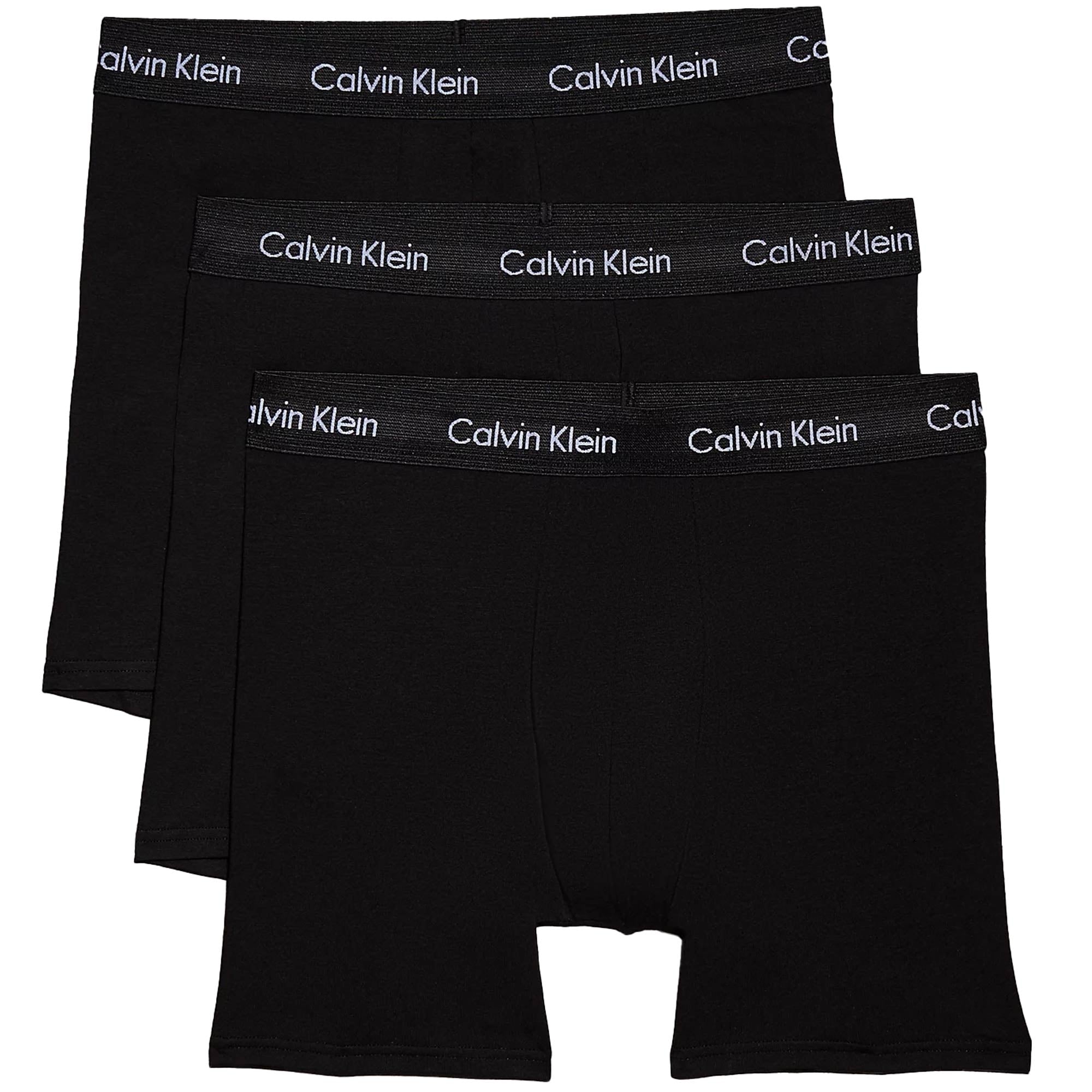 Calvin Klein 3 Pack Boxer Briefs - Black