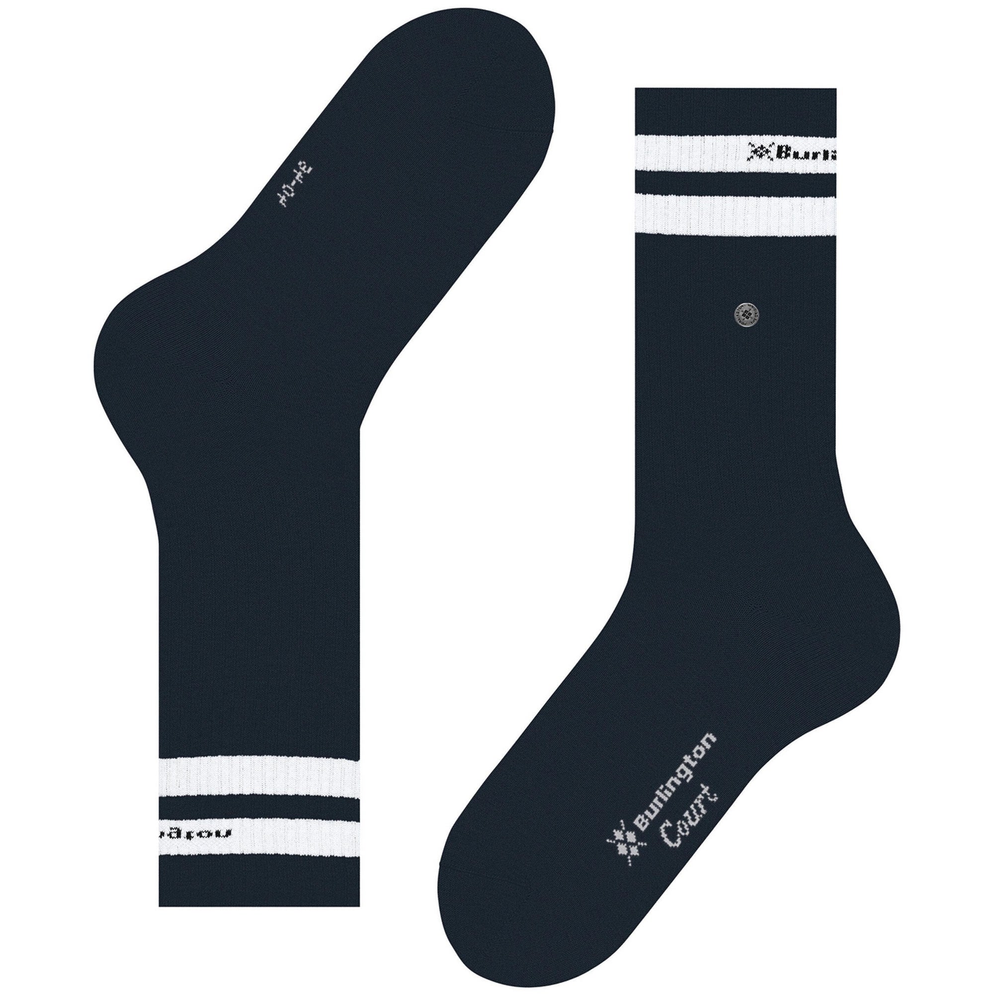 Burlington Socks Court Socks - Navy