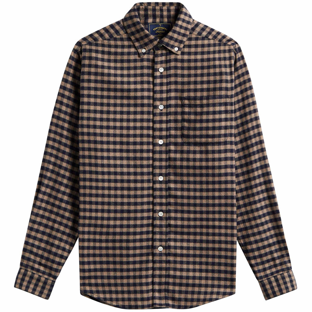 Portuguese Flannel Roca Shirt - Blue