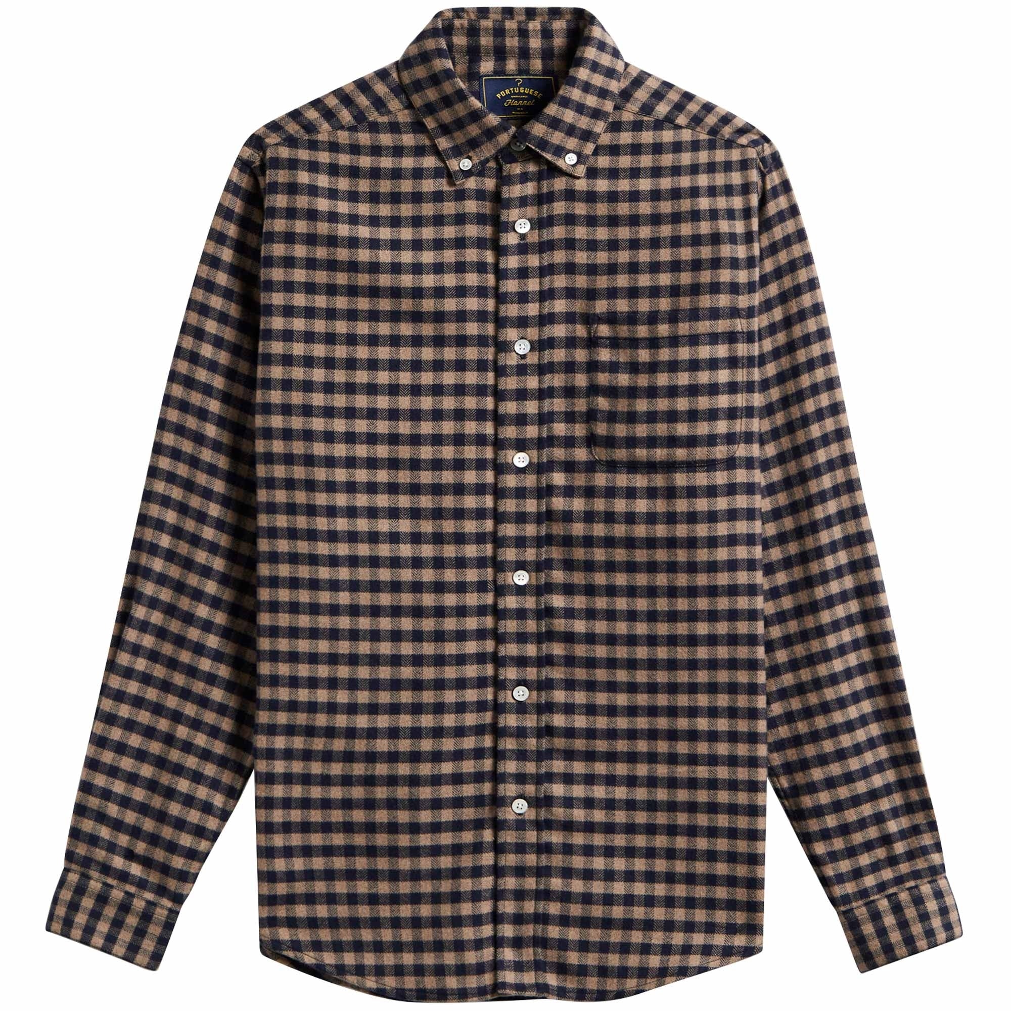 Portuguese Flannel Roca Shirt - Blue