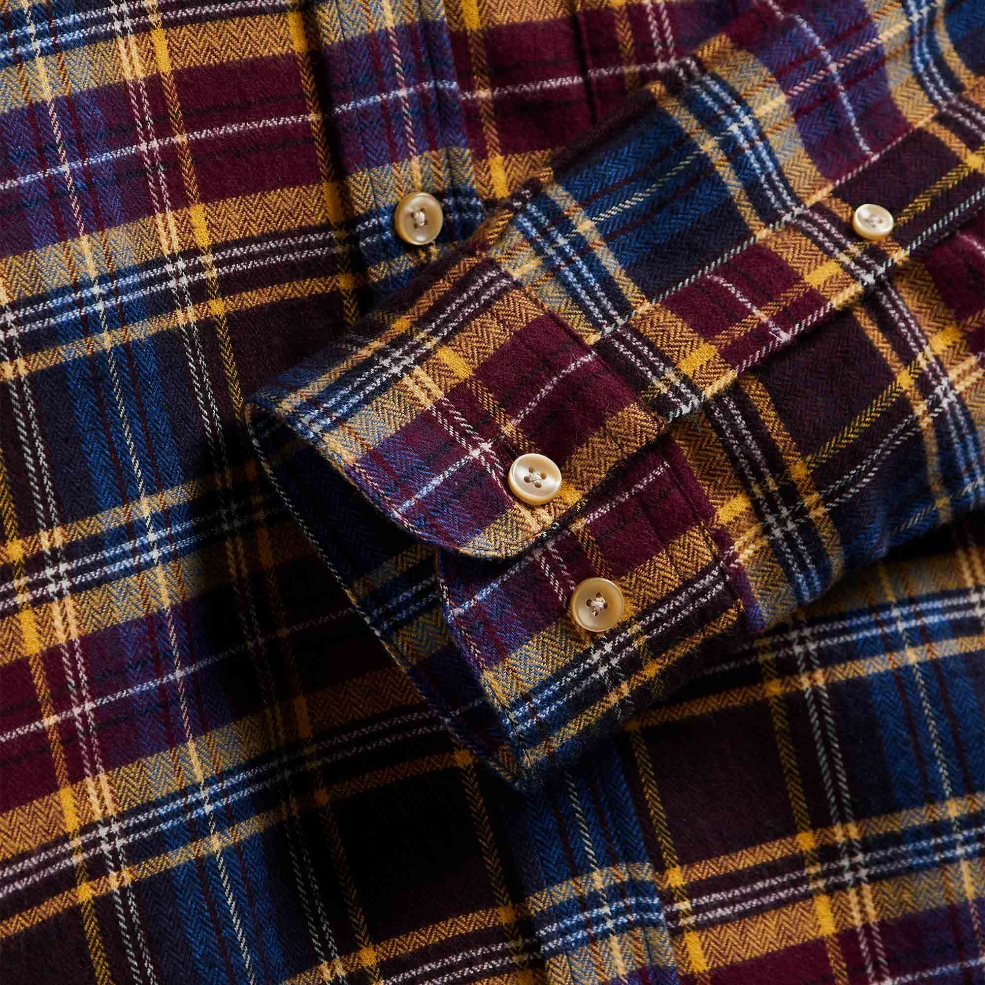 Portuguese Flannel Apollo Shirt - Blue