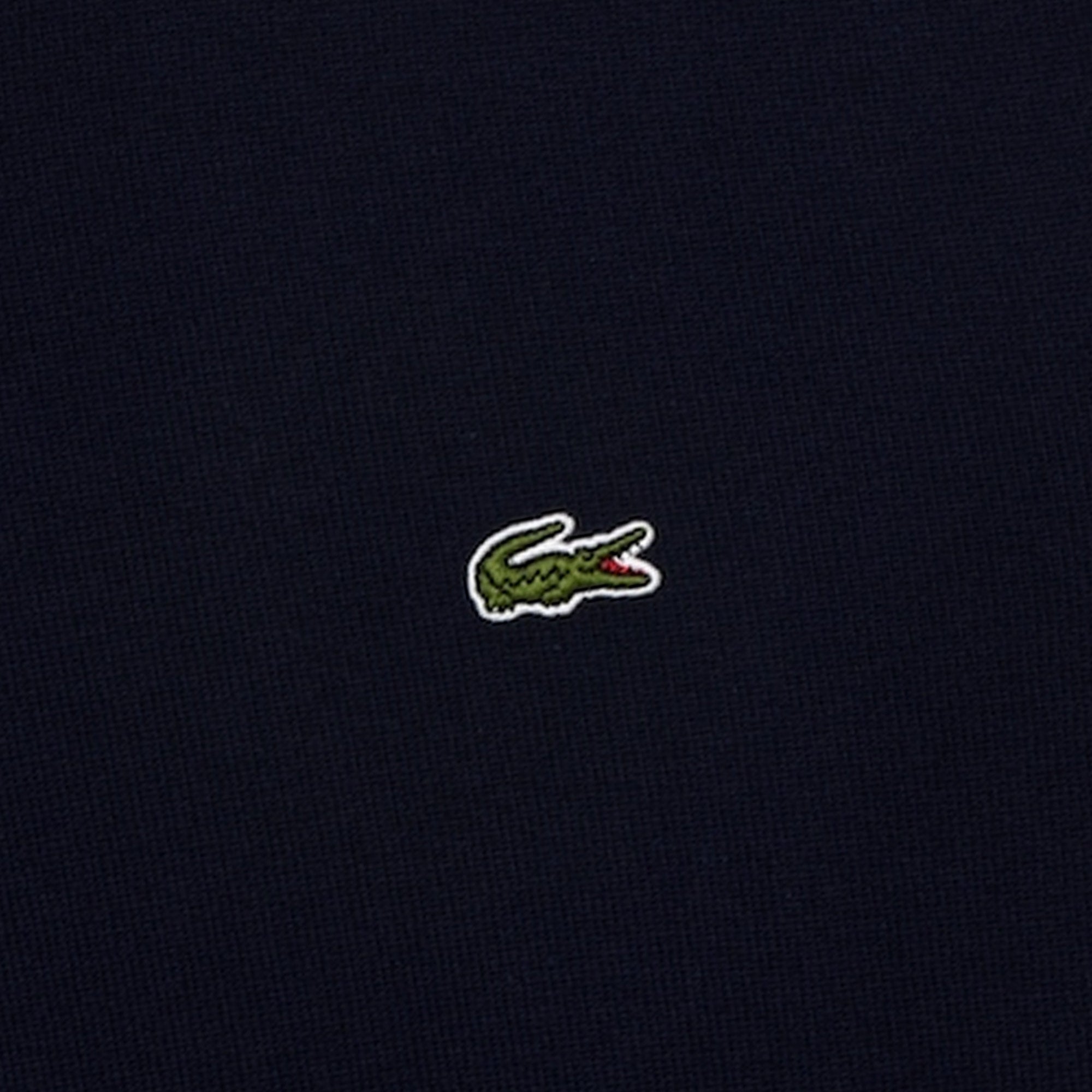 Lacoste Monochrome Crew Neck Sweater - Marine