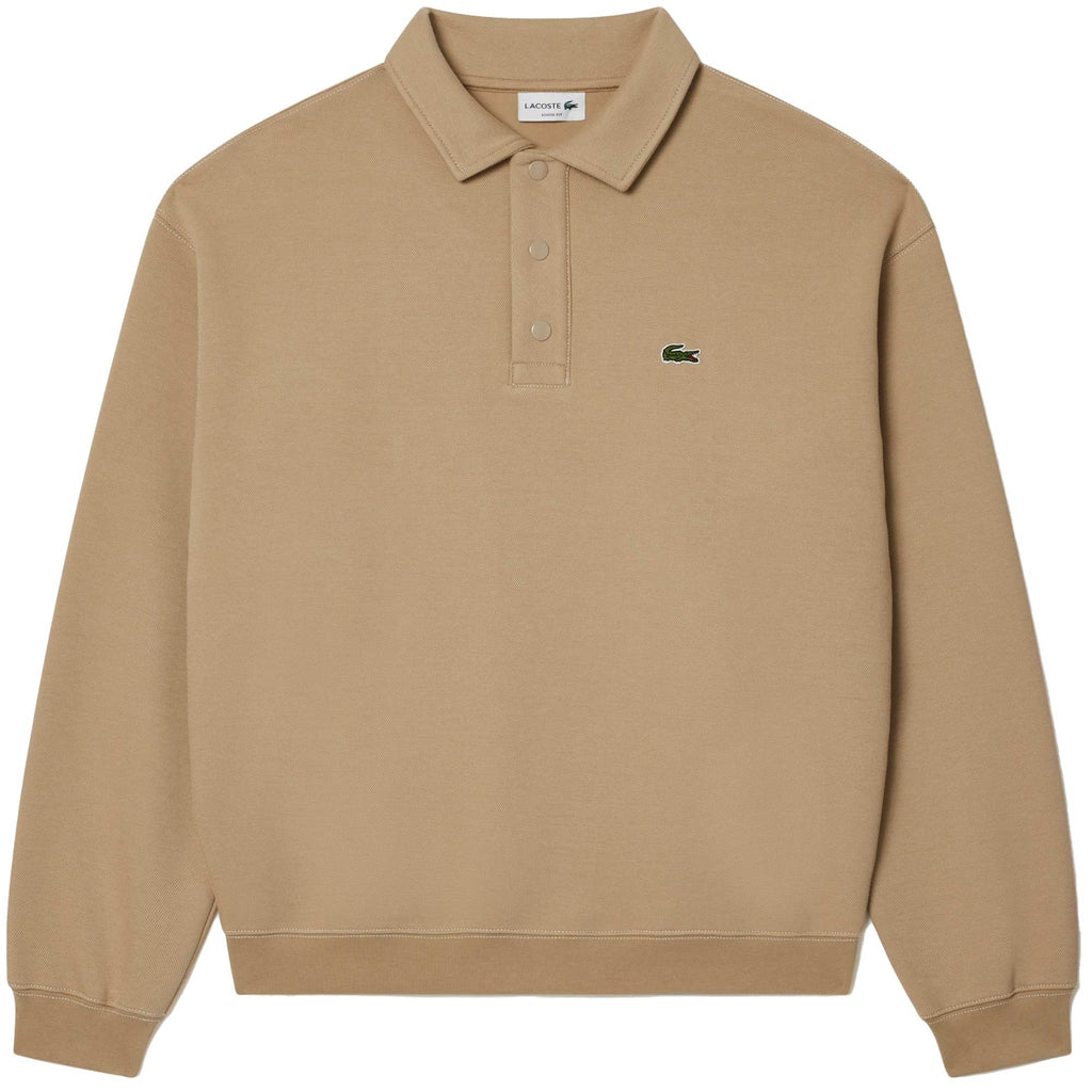 Dandy Fellow Loose Fit Pique Sweatshirt - Viennese