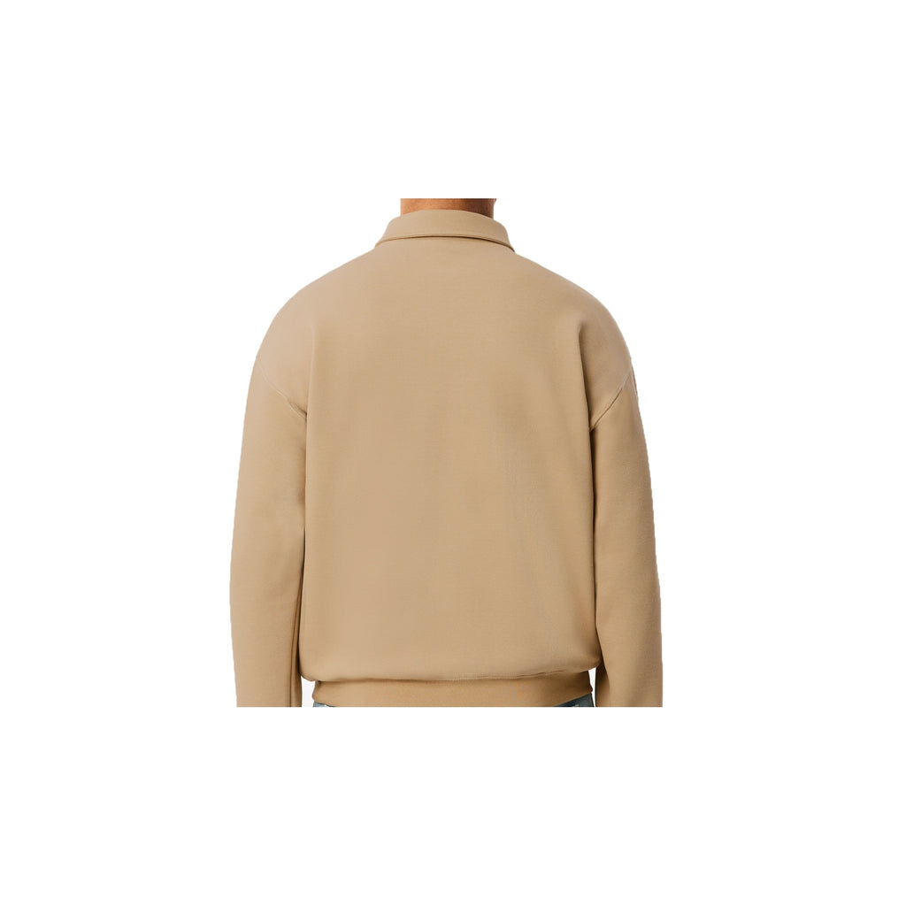 Dandy Fellow Loose Fit Pique Sweatshirt - Viennese