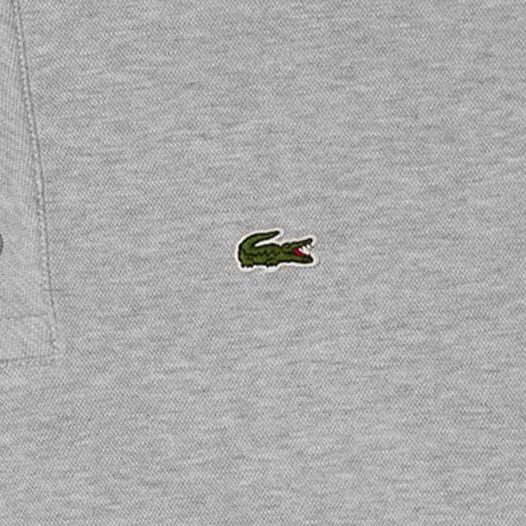 Lacoste Loose Fit Pique Sweatshirt - Silver Chine