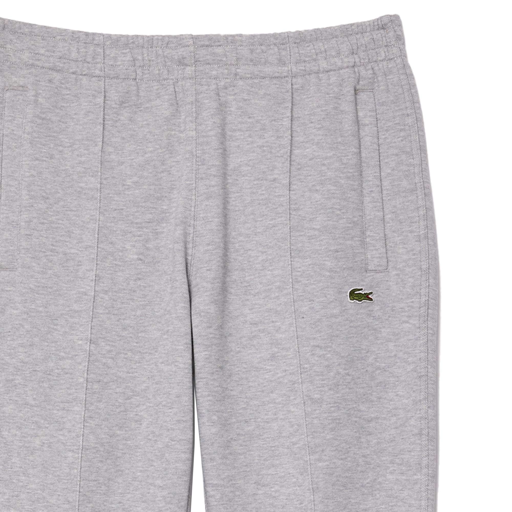 Lacoste Regular Fit Pique Sweatpants - Silver Chine
