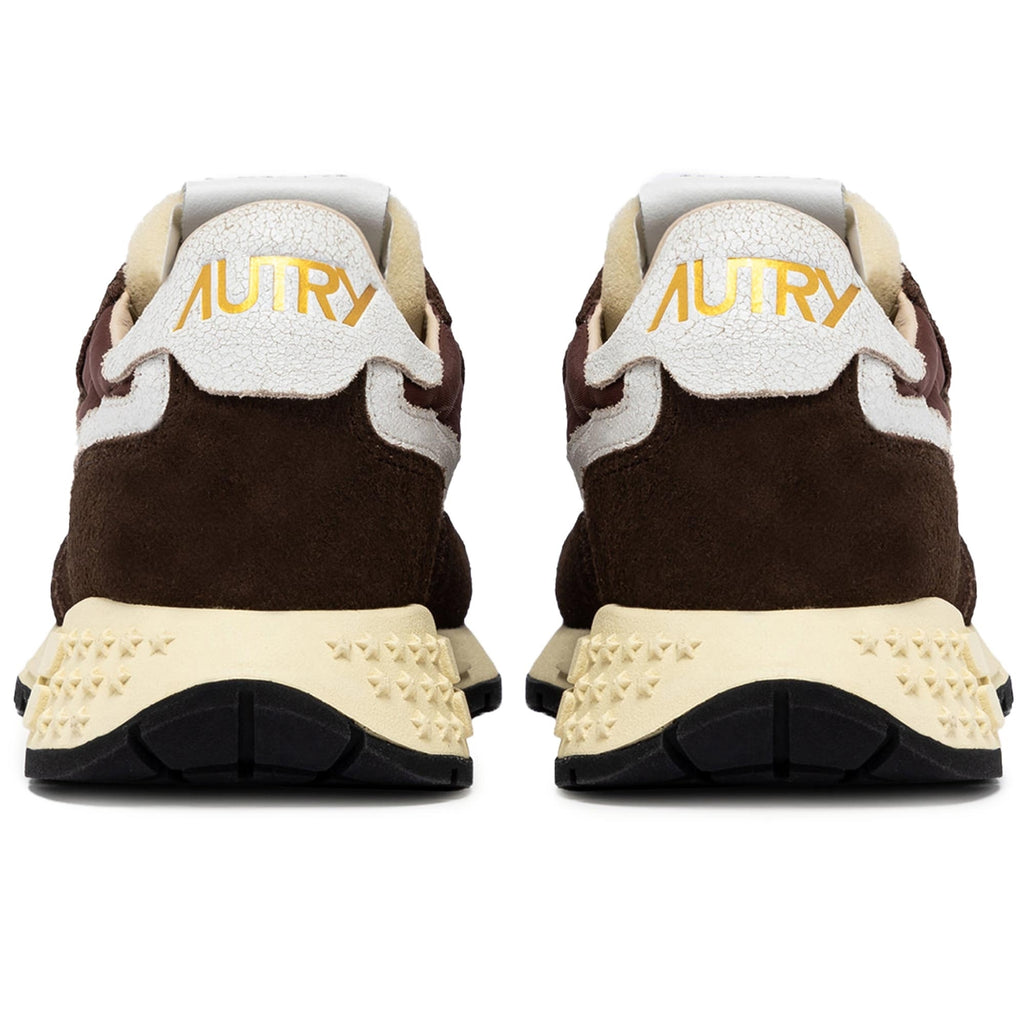 Autry Reelwind Low Sneaker - Ebony and White