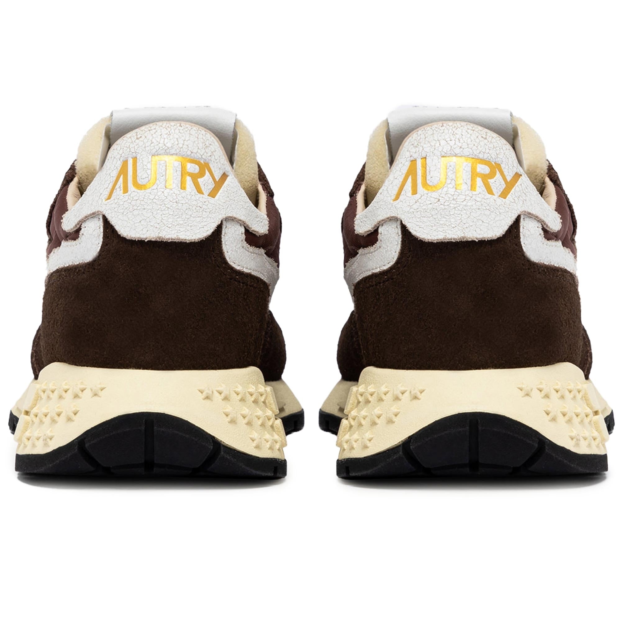 Autry Reelwind Low Sneaker - Ebony and White