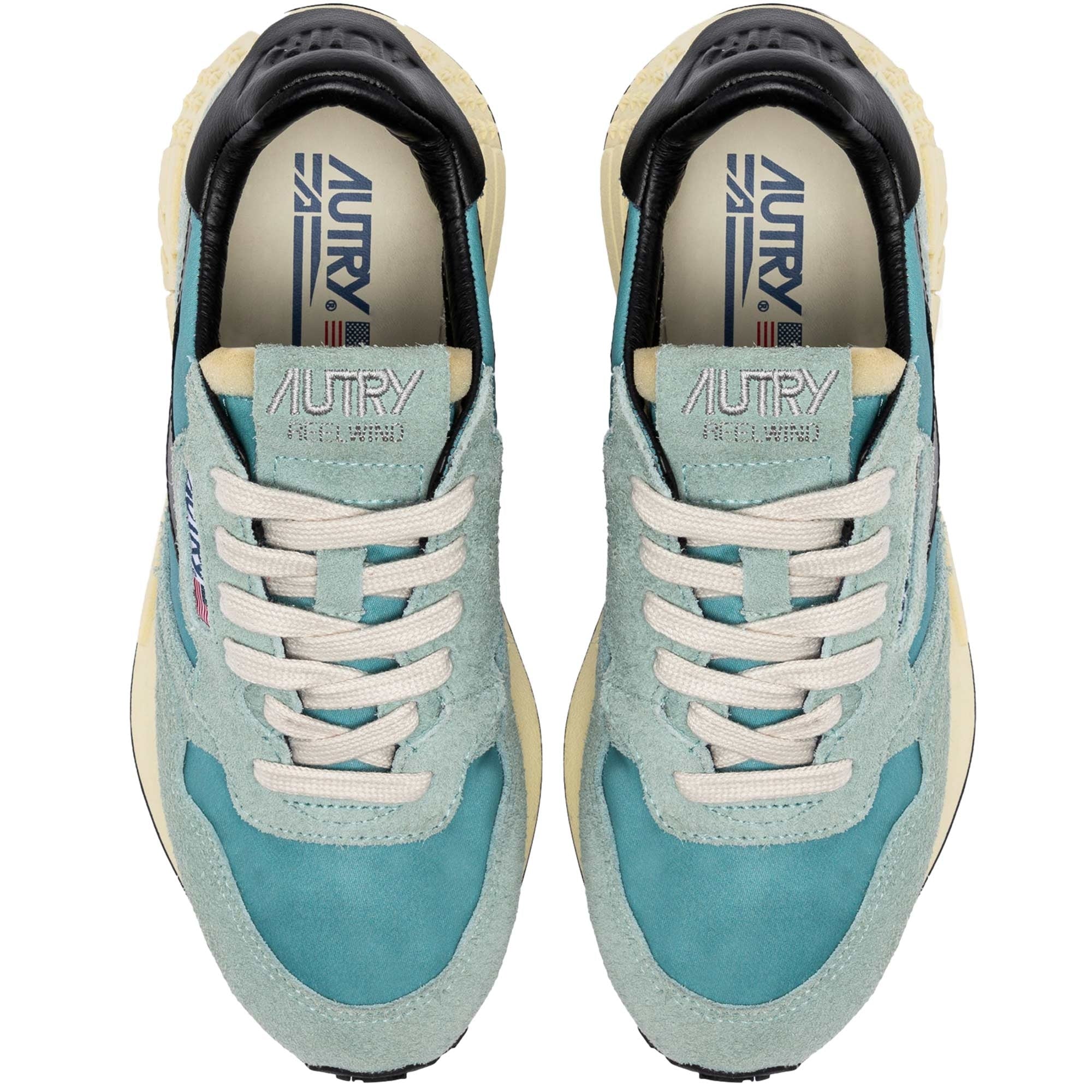 Autry Reelwind Low Sneaker - Jade and Black