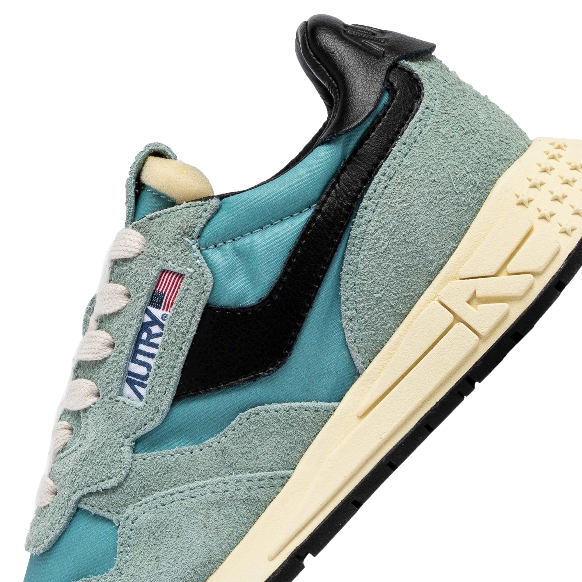 Autry Reelwind Low Sneaker - Jade and Black