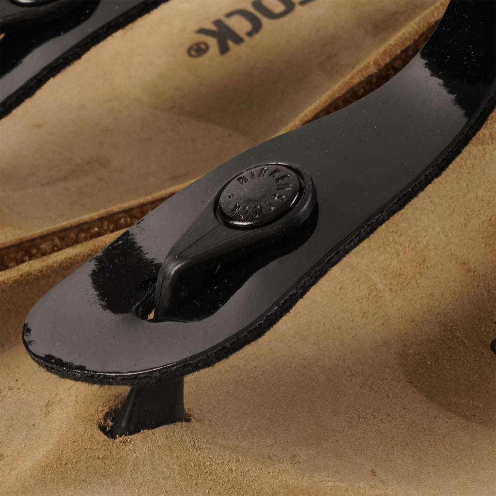 Birkenstock Womens Gizeh BS - Black Patent