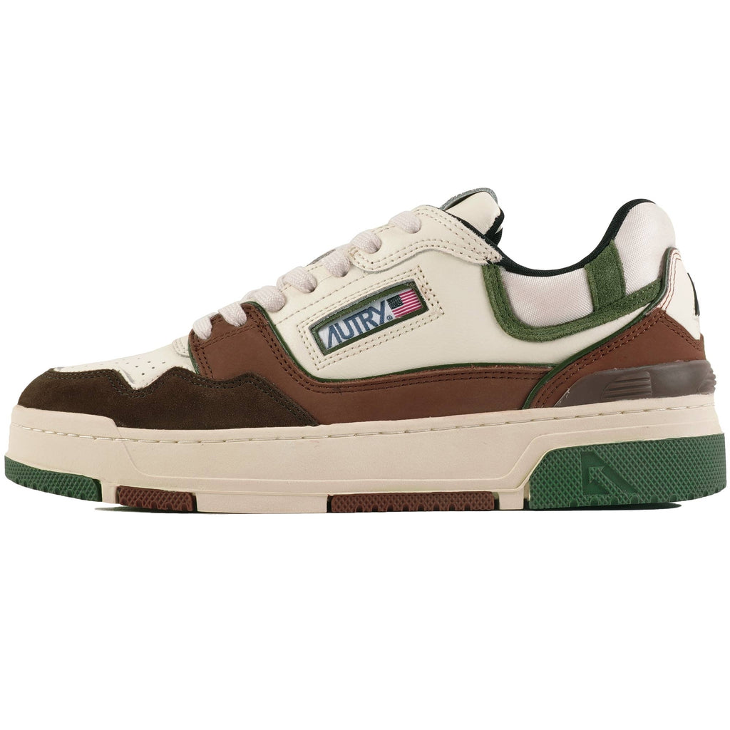 Autry CLC Low Sneakers - Ebony and Military
