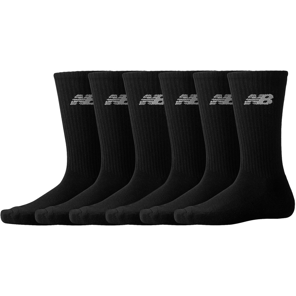 6 Pack Socks - Black