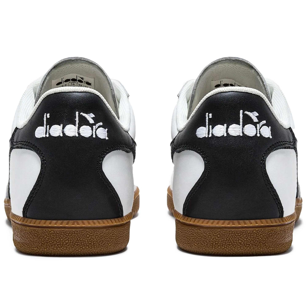 Diadora Trainer Leather - White and Black