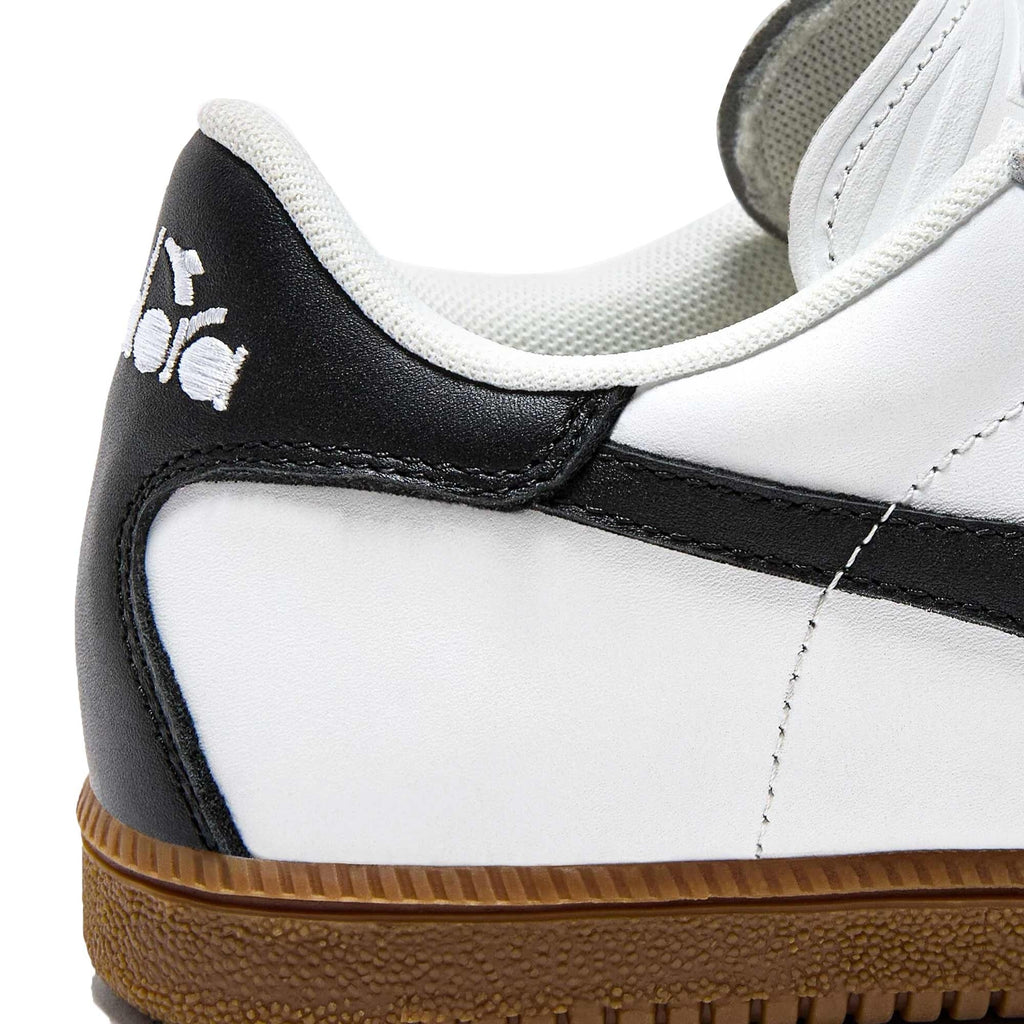 Diadora Trainer Leather - White and Black