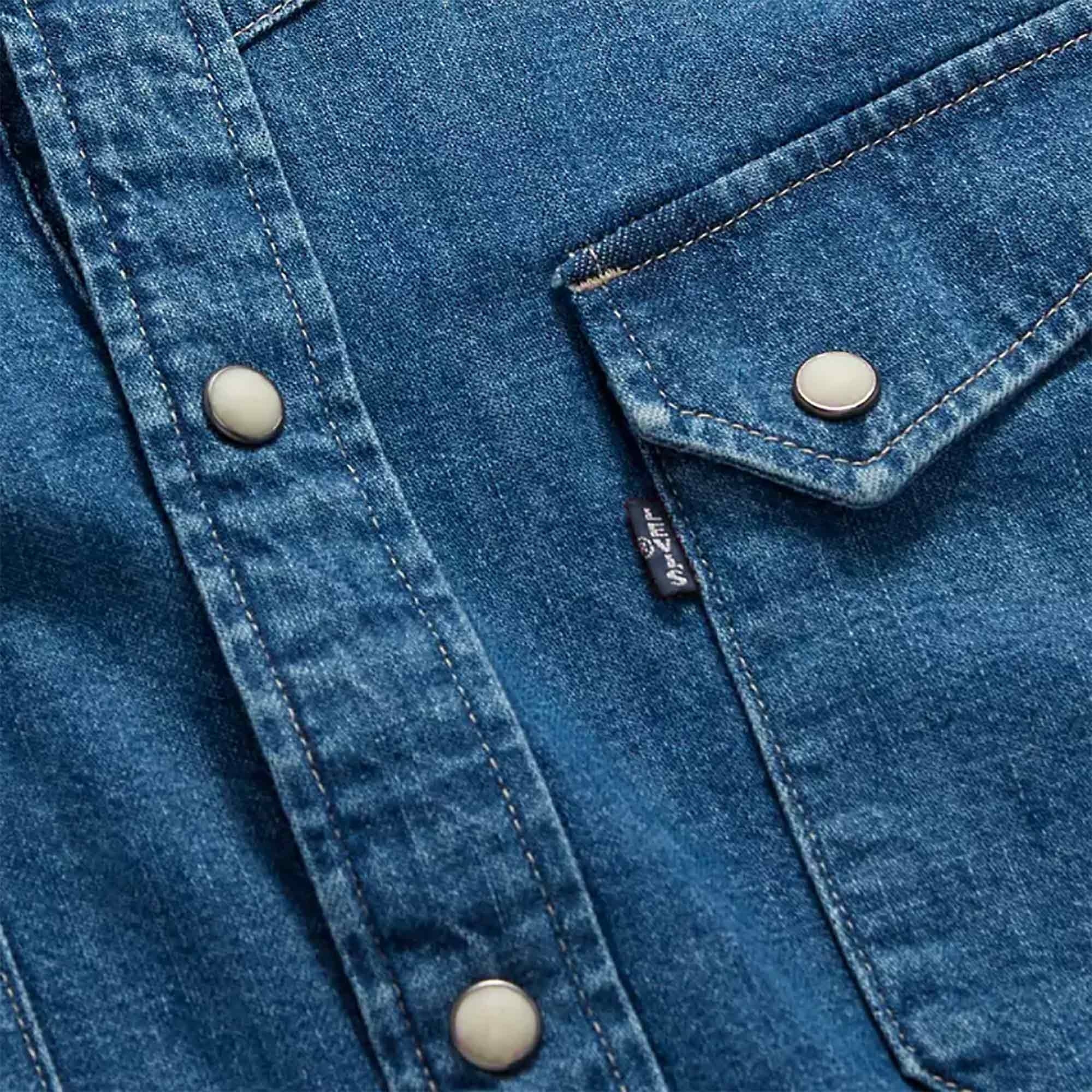 54' Longhorn Shirt - Denim