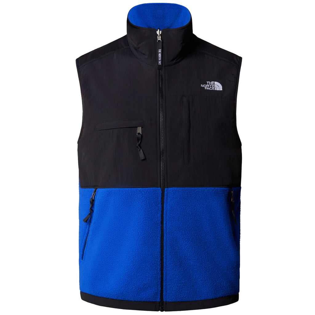 The North Face Retro Denali Fleece Vest - Blue and Black