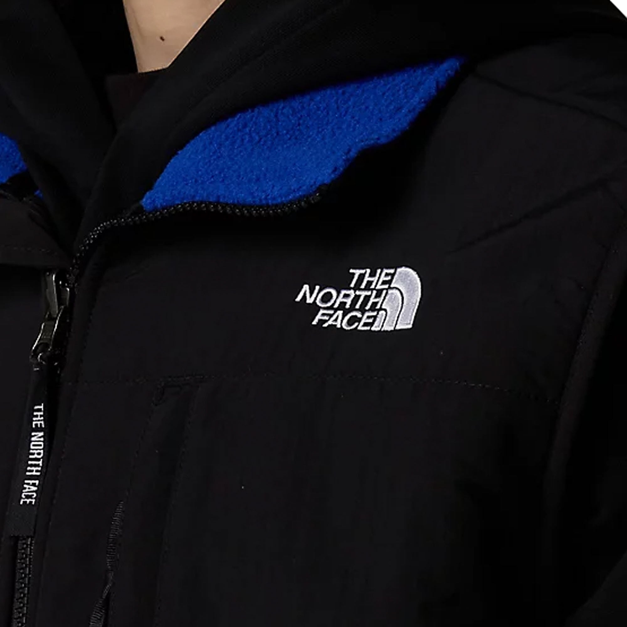The North Face Retro Denali Fleece Vest - Blue and Black
