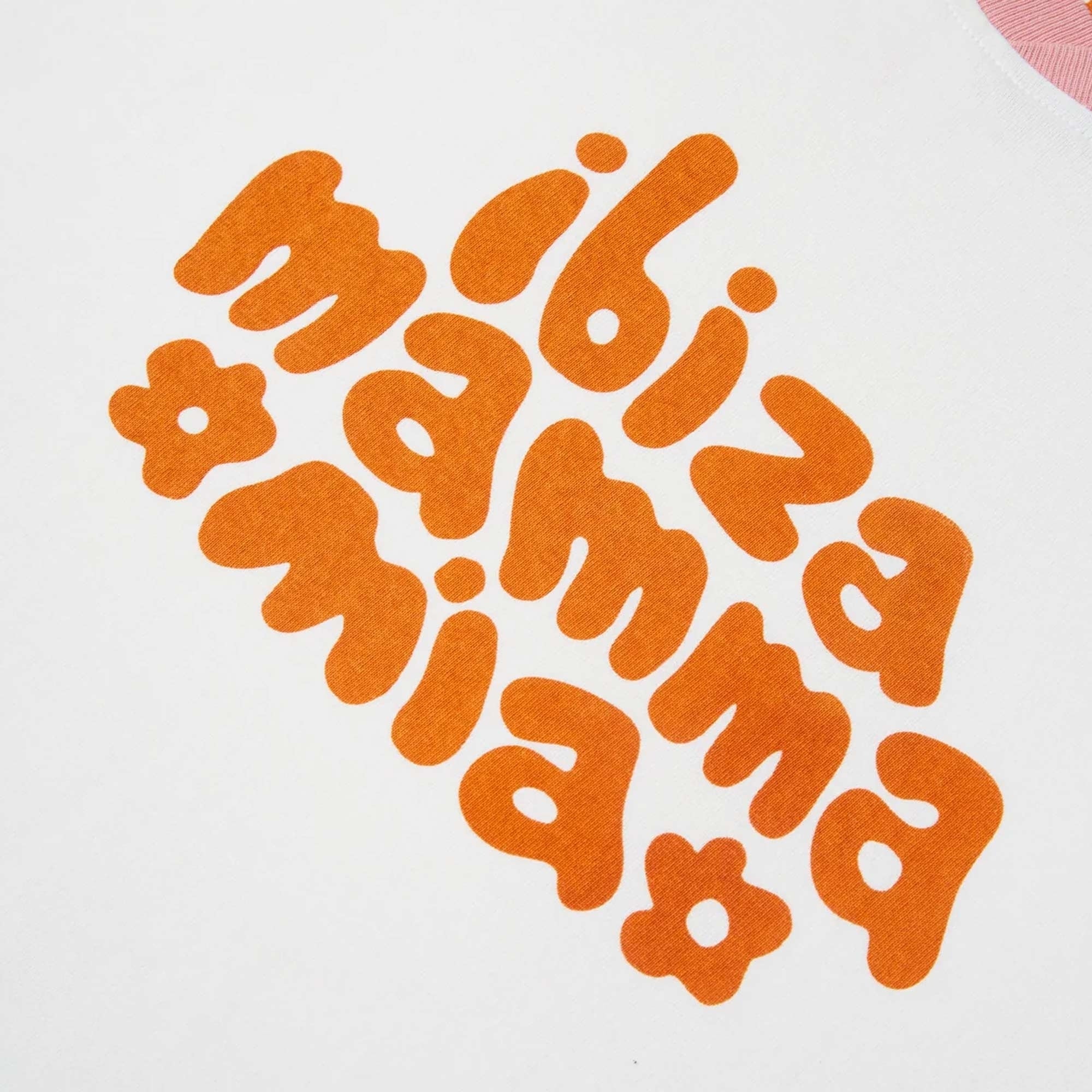 Pompeii x NSS Ibiza Mamma Mia T-Shirt - Off White