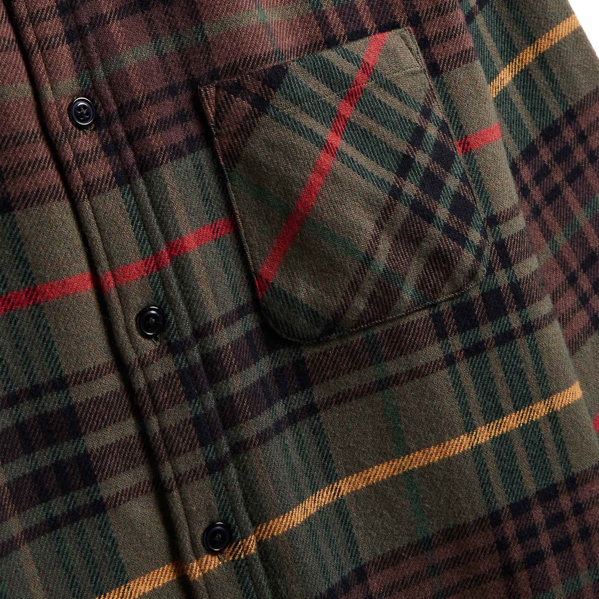 Portuguese Flannel Checked Shirt - Brown