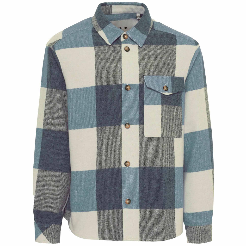 Solid Clothing Manheim Shirt - Faded Denim
