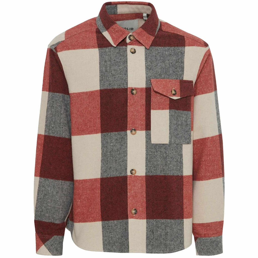 Solid Clothing Manheim Shirt - Marsala