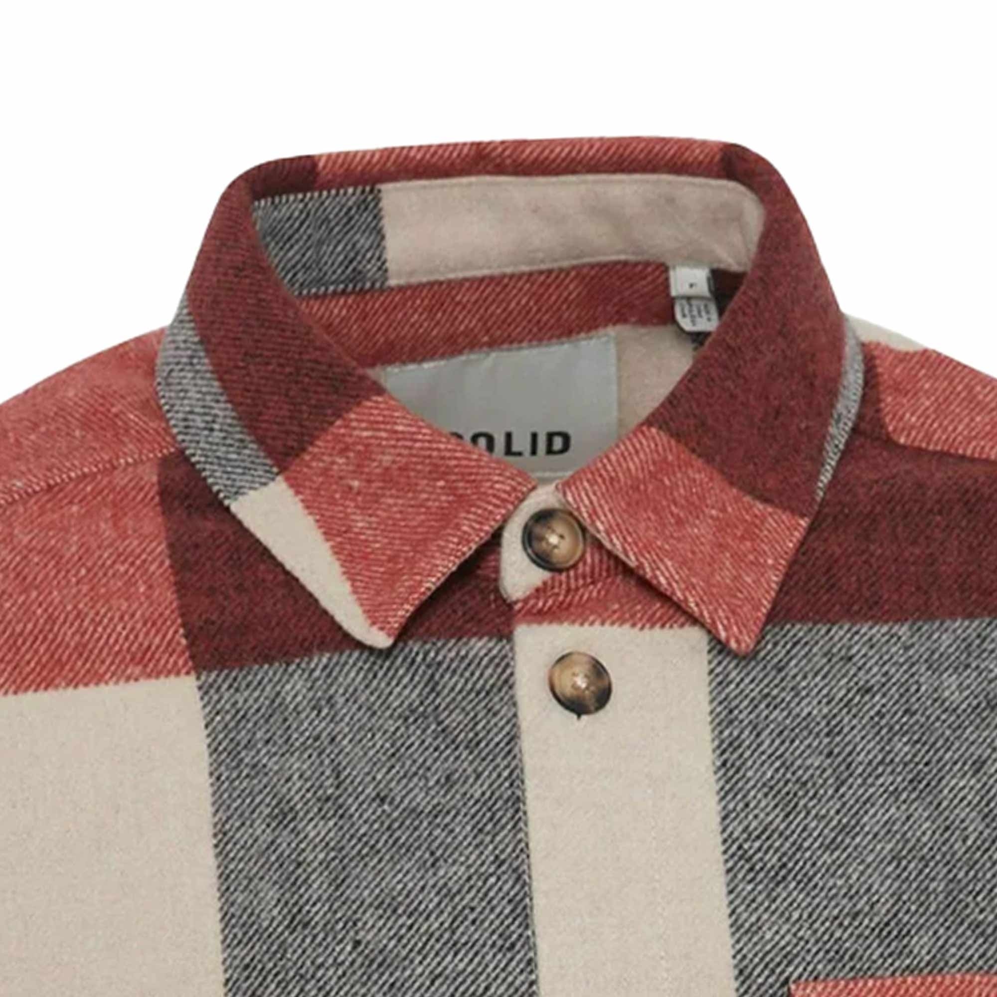 Solid Clothing Manheim Shirt - Marsala