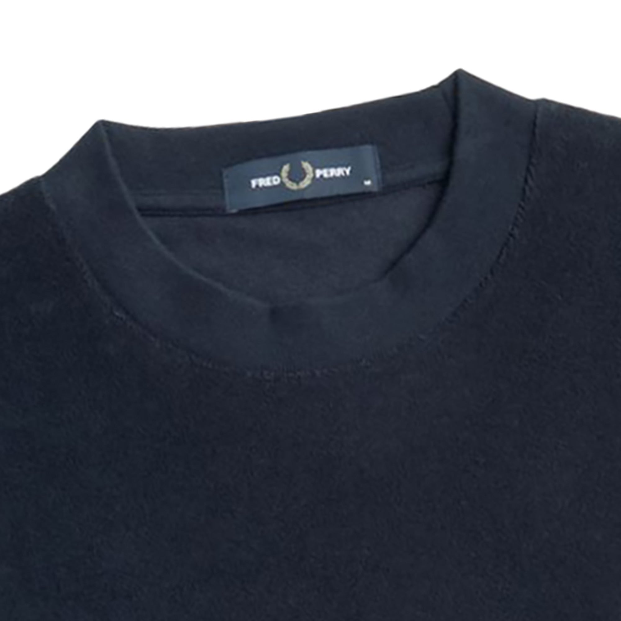 Fred Perry Relaxed Towelling T-Shirt - Navy