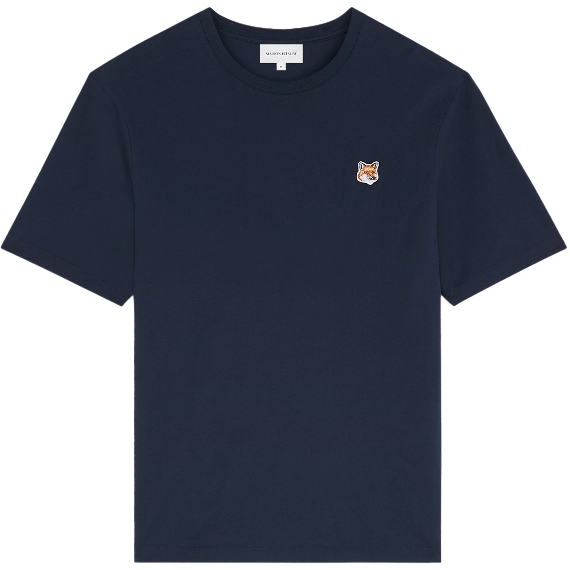 Maison Kitsune Fox Head Logo T-Shirt - Ink Blue