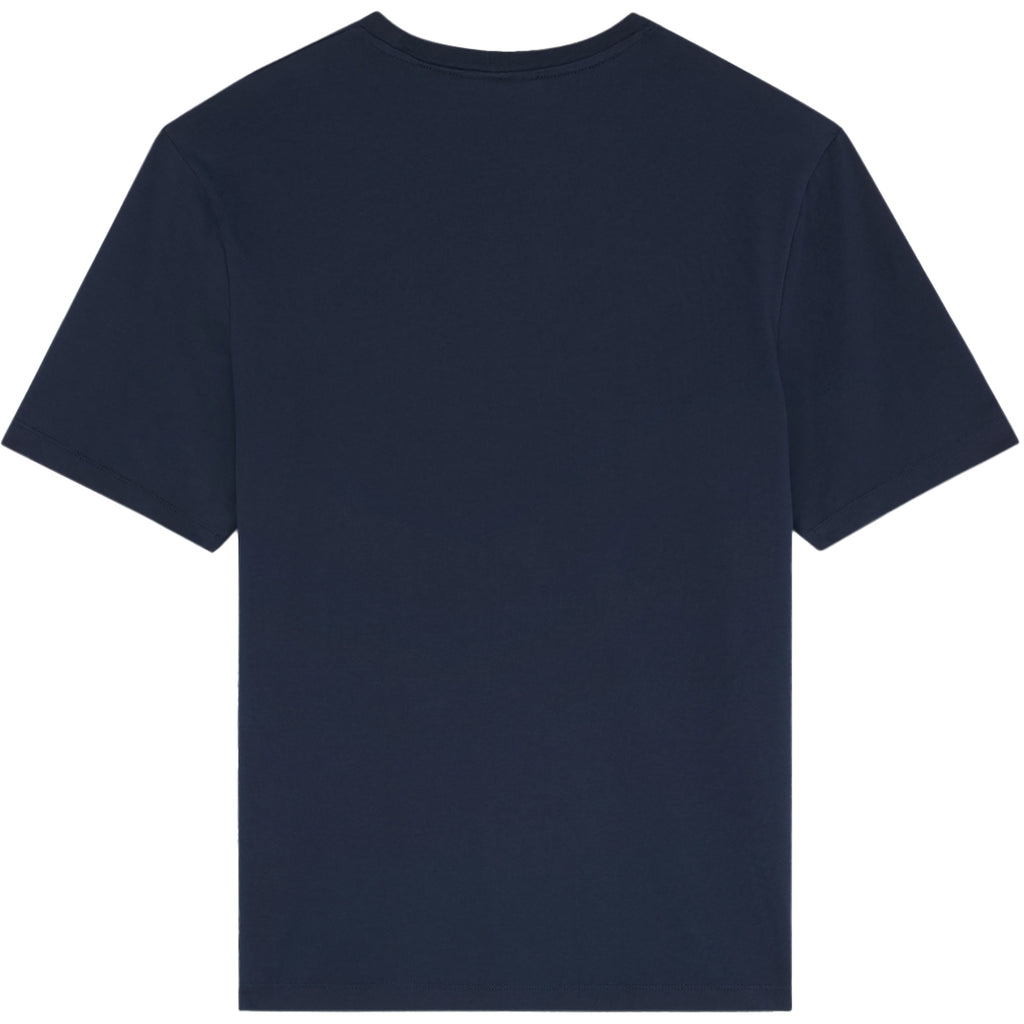 Maison Kitsune Fox Head Logo T-Shirt - Ink Blue