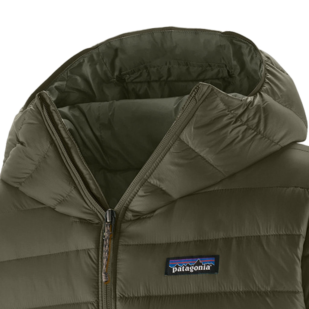 Patagonia Down Sweater Hoody - Pine Green