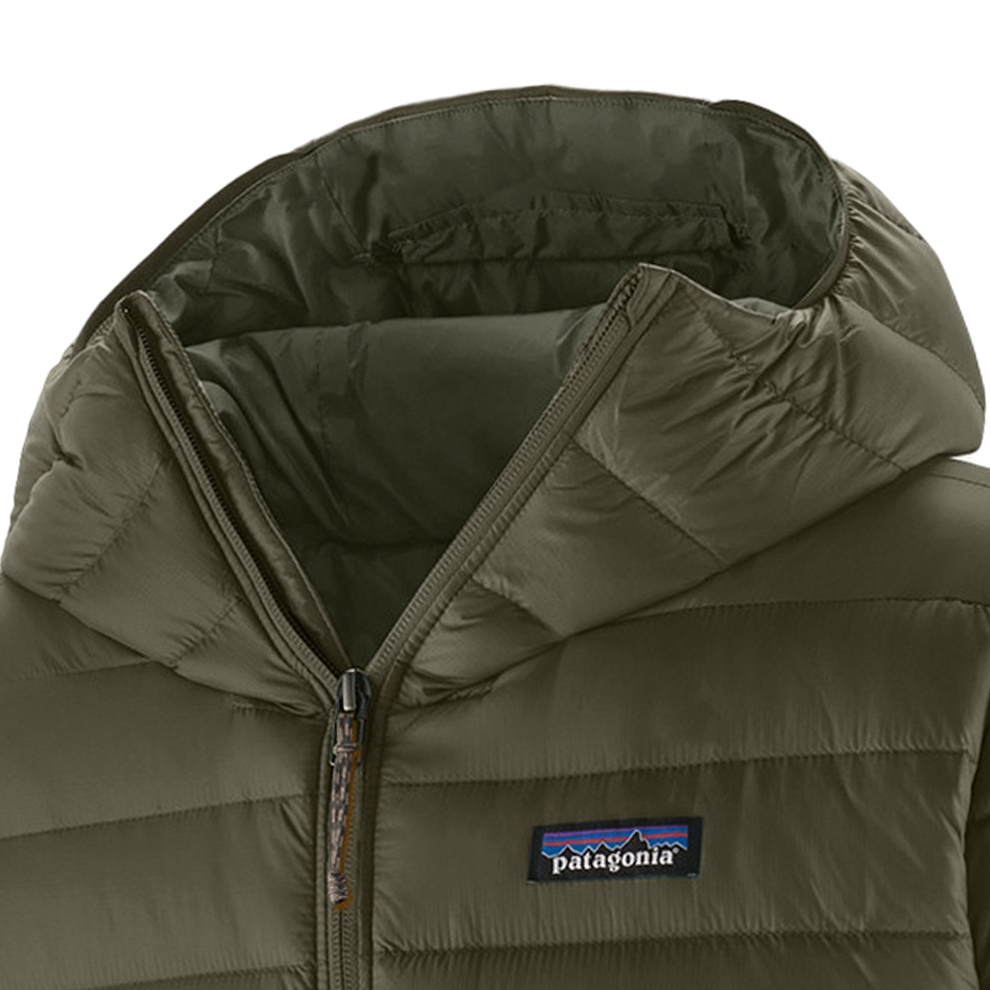 Patagonia Down Sweater Hoody - Pine Green