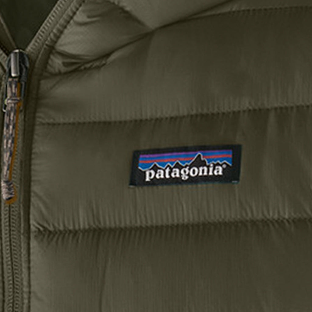 Patagonia Down Sweater Hoody - Pine Green