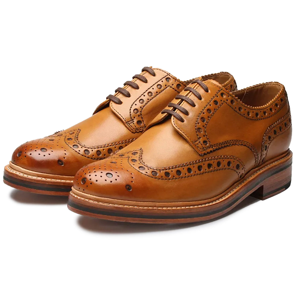 Grenson Archie Shoes - Tan