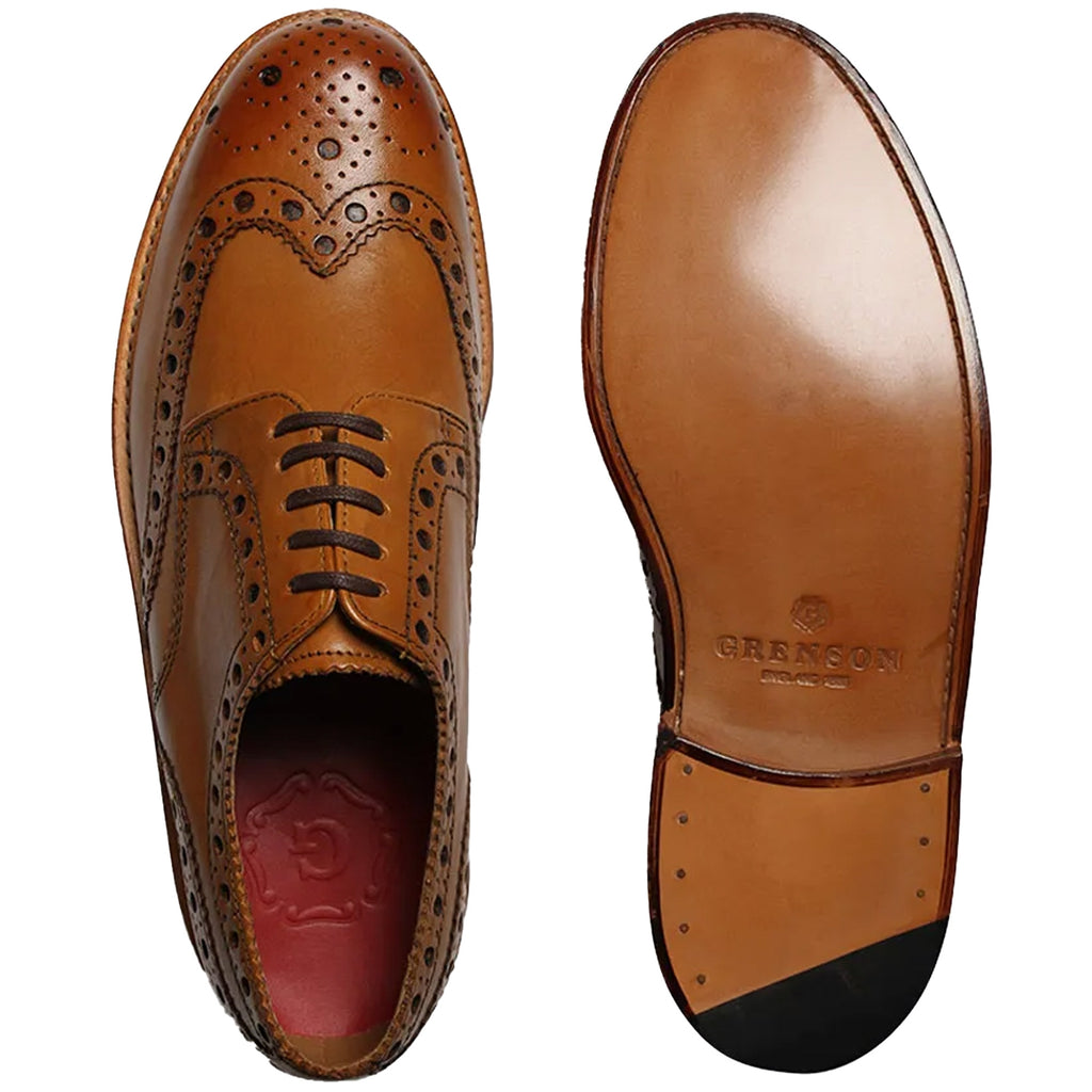Grenson Archie Shoes - Tan