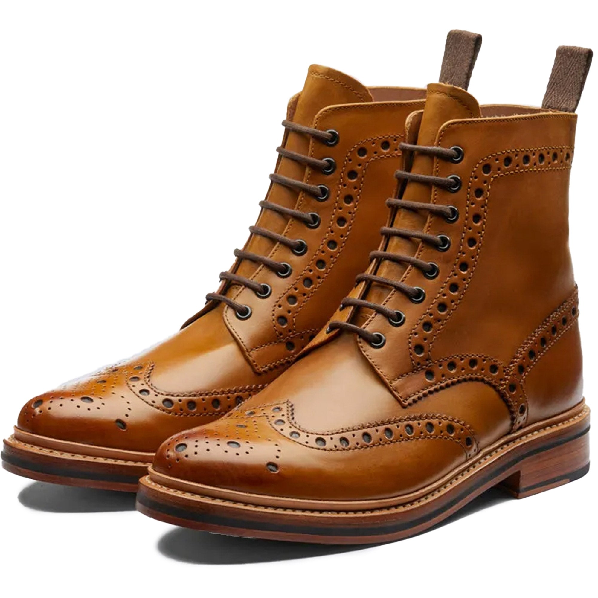 Grenson Fred Boots - Tan