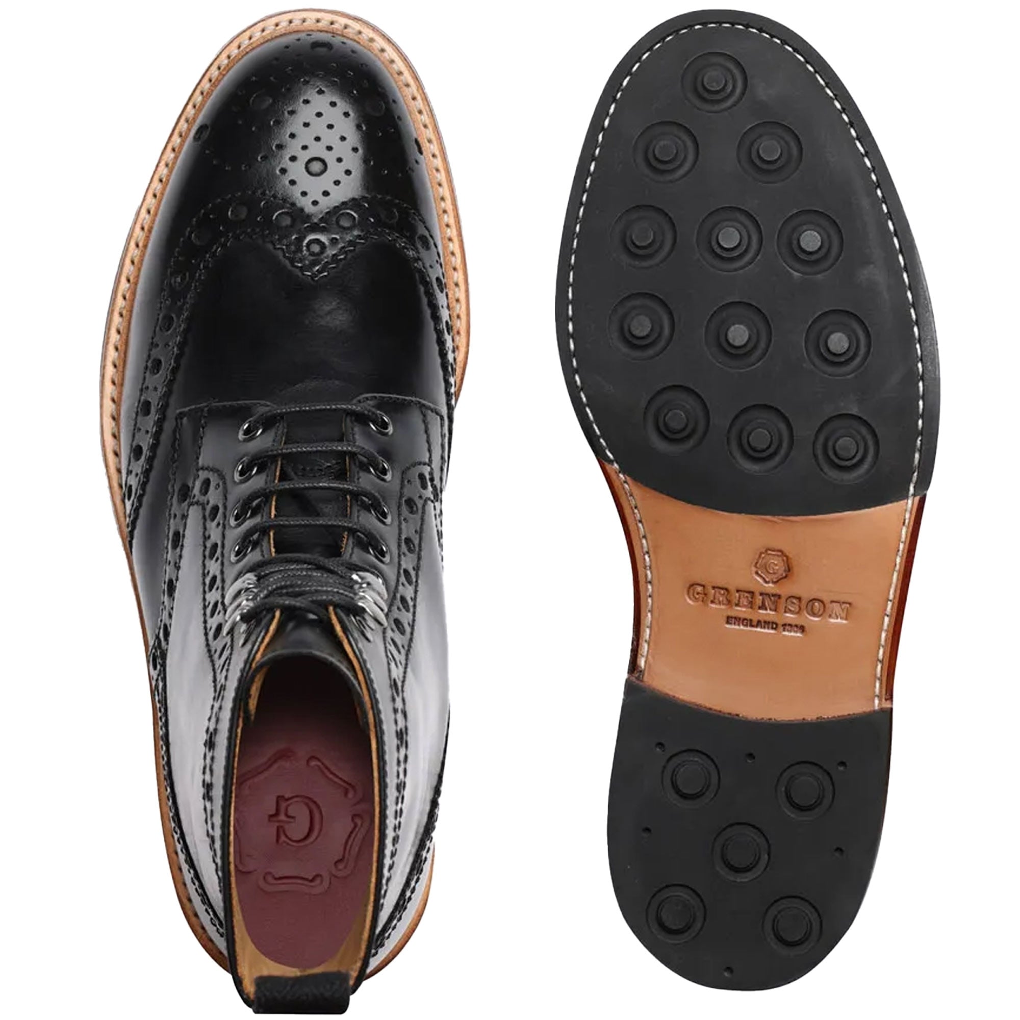 Grenson Fred Boots - Black
