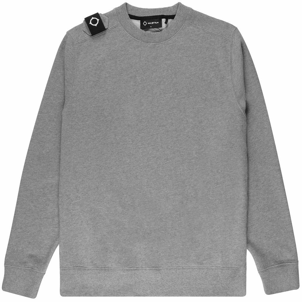 Ma Strum Core Crew Sweatshirt - Grey Marl