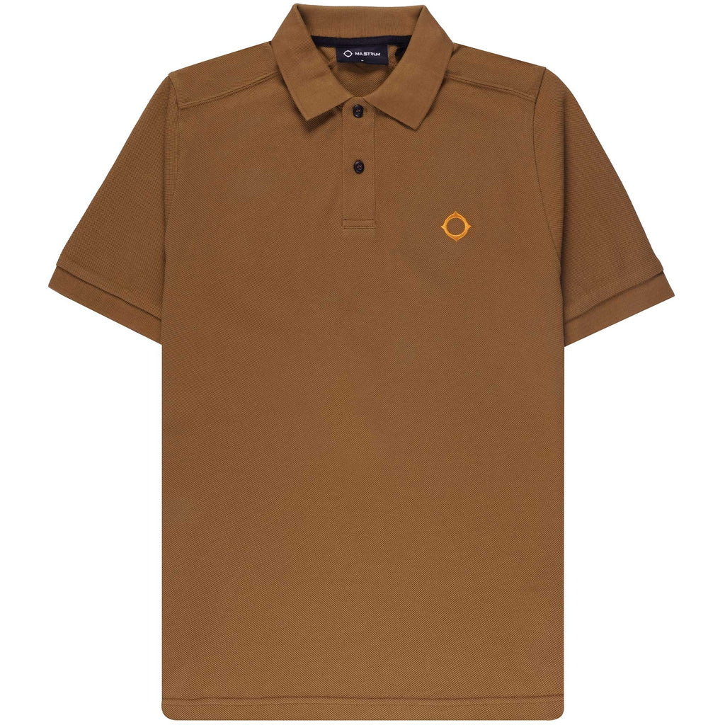 Ma Strum Short Sleeve Polo - Desert Clay