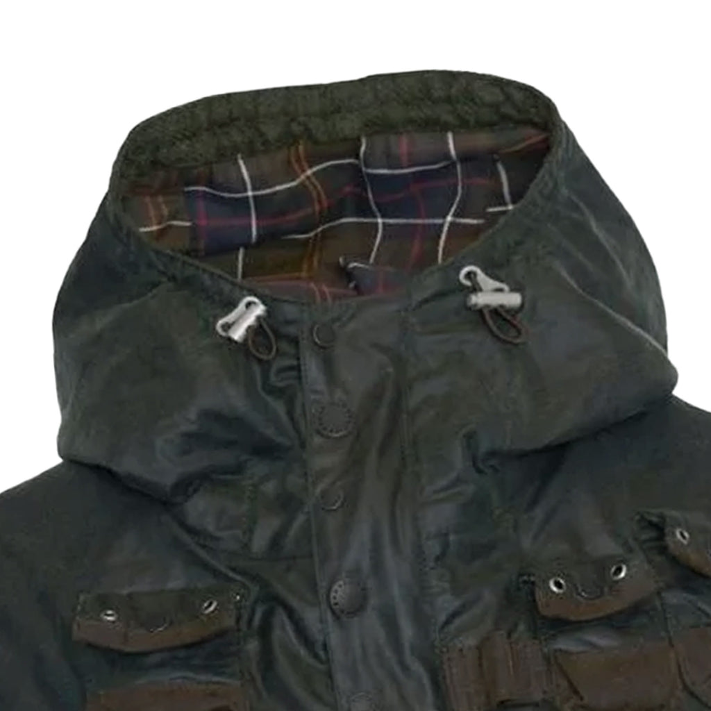 Barbour x TO KI TO Military Waxed Jacket - Sage