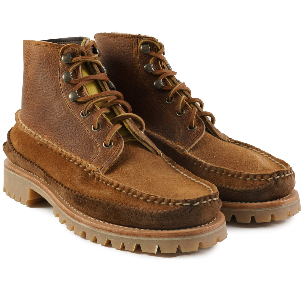 All Handsewn Maine Guide DB Boots - Brown
