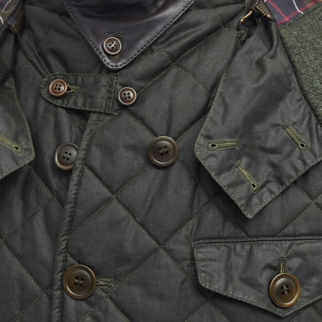 Barbour x TO KI TO Driving Quilted Wax Jacket - Archive
