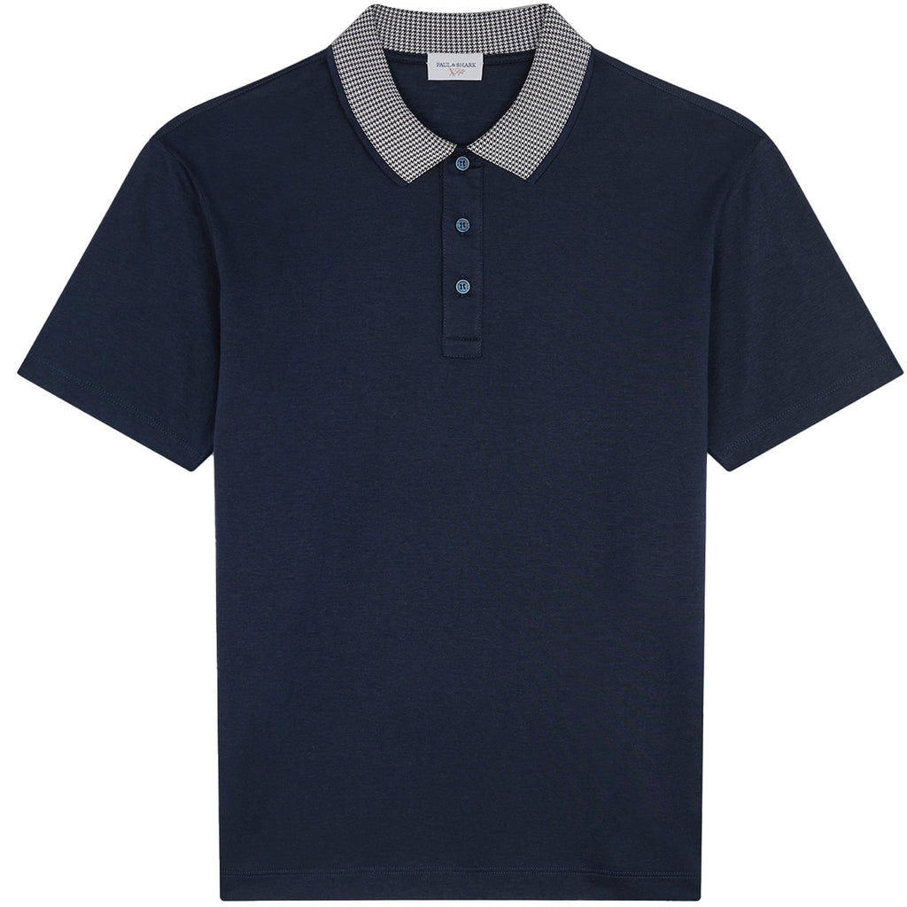 Paul and Shark Short Sleeve Polo Shirt - Navy