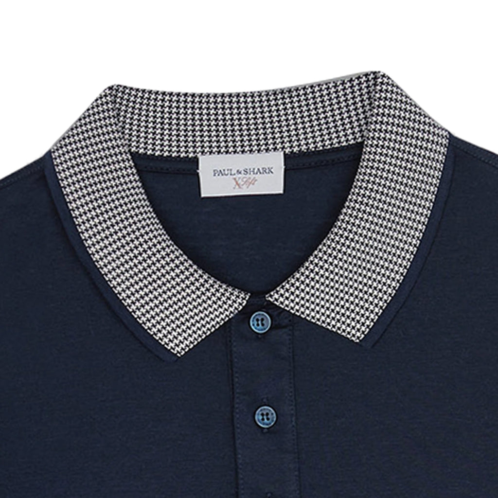 Paul and Shark Short Sleeve Polo Shirt - Navy