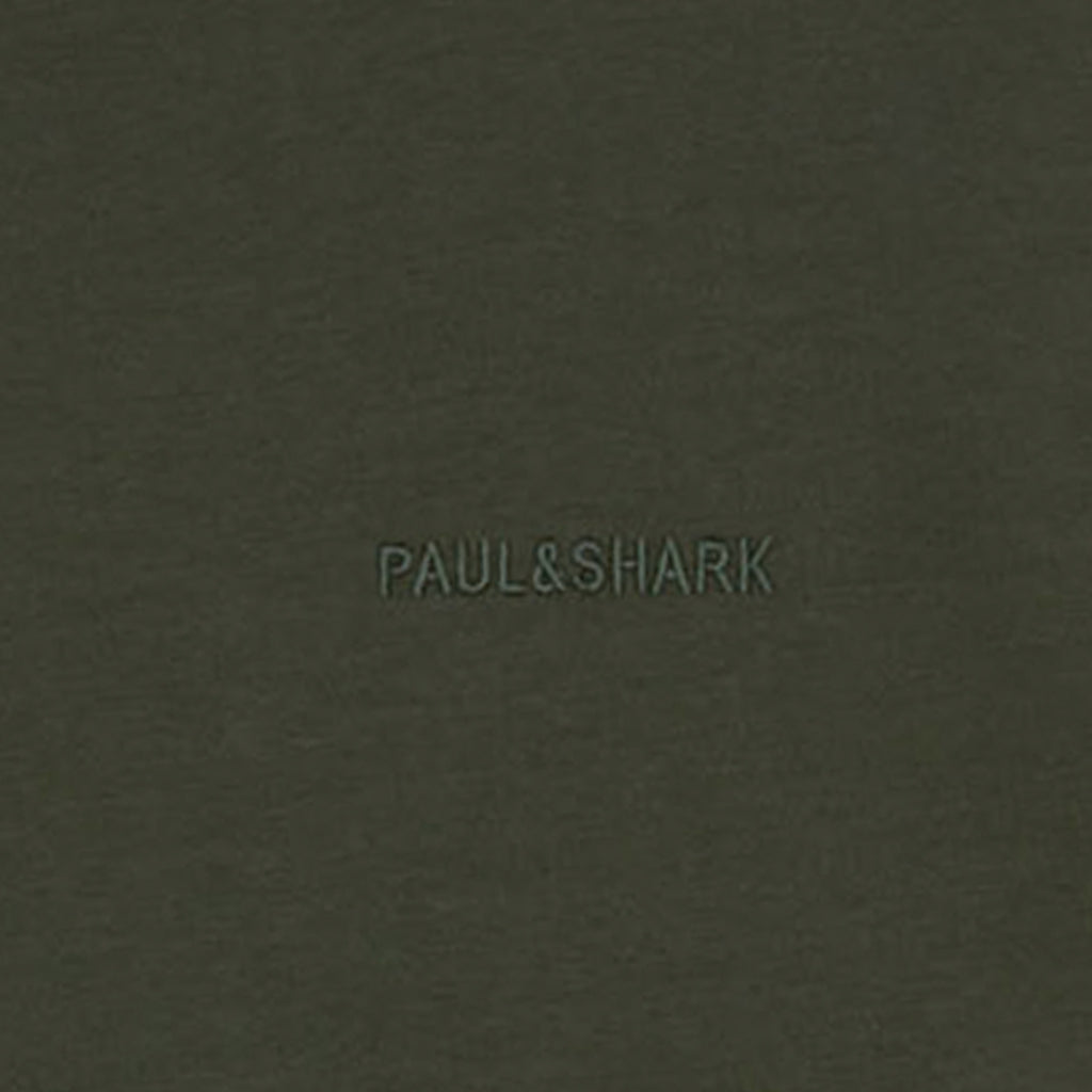 Paul and Shark Logo T-Shirt - Khaki