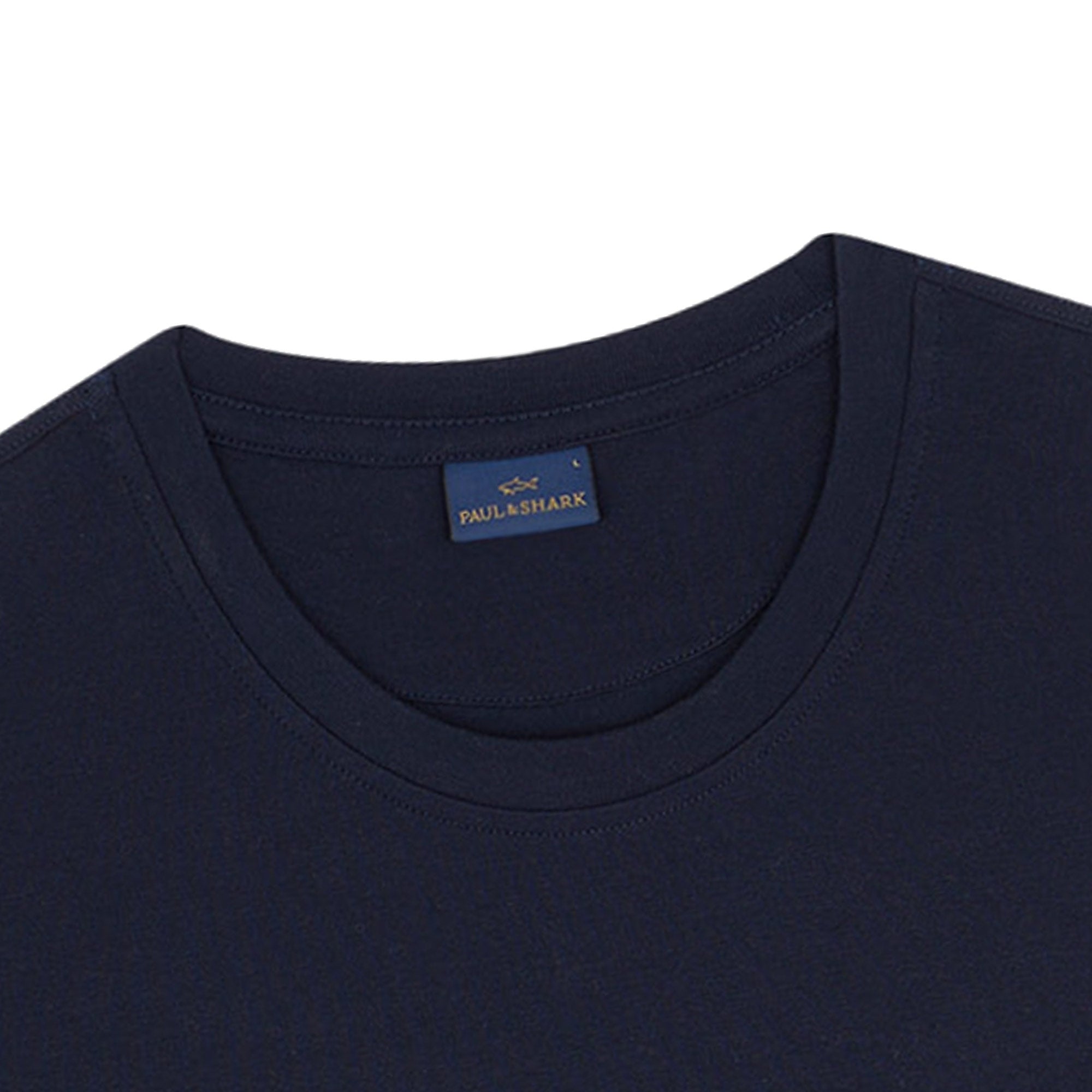 Paul and Shark Logo T-Shirt - Navy