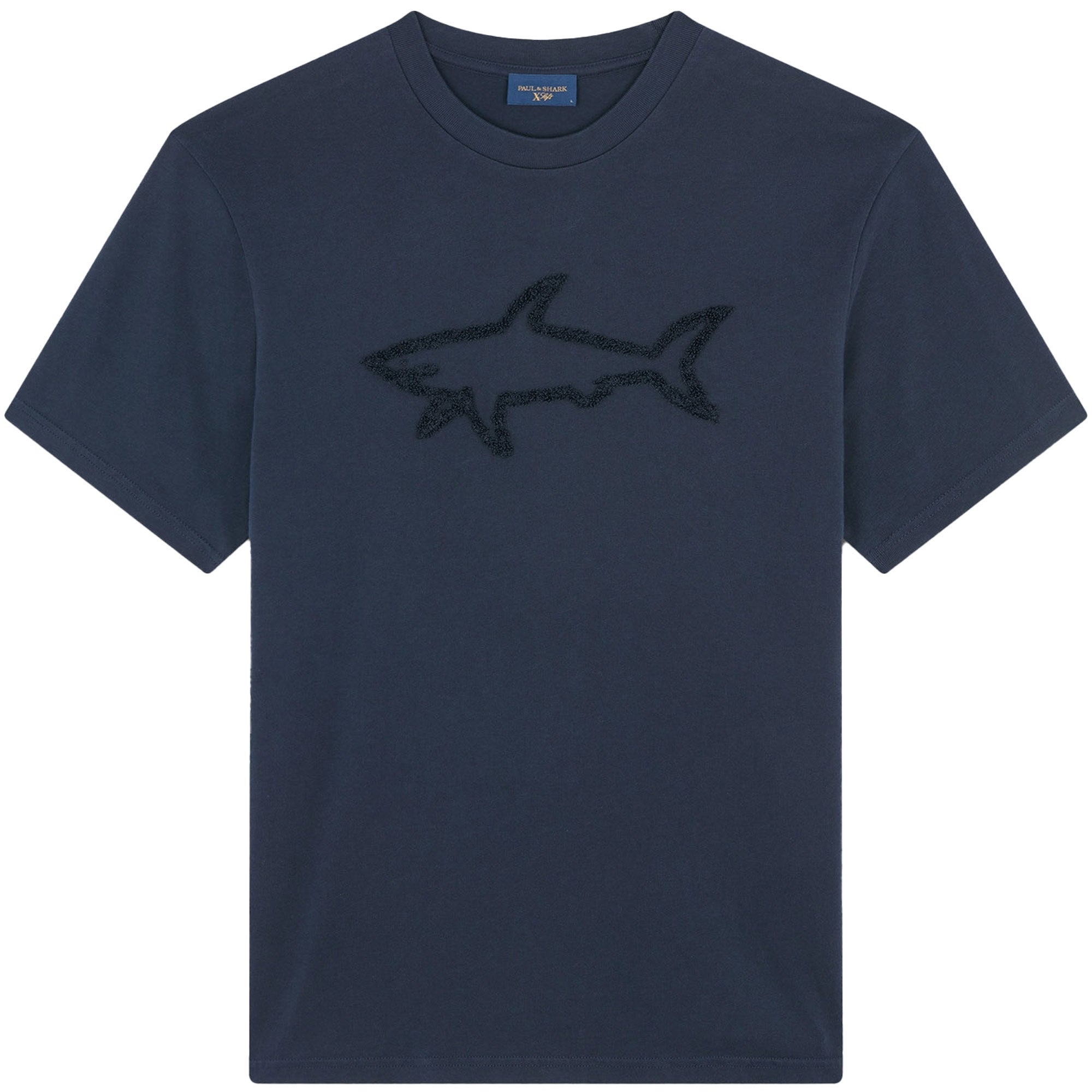 Paul and Shark Logo T-Shirt - Navy