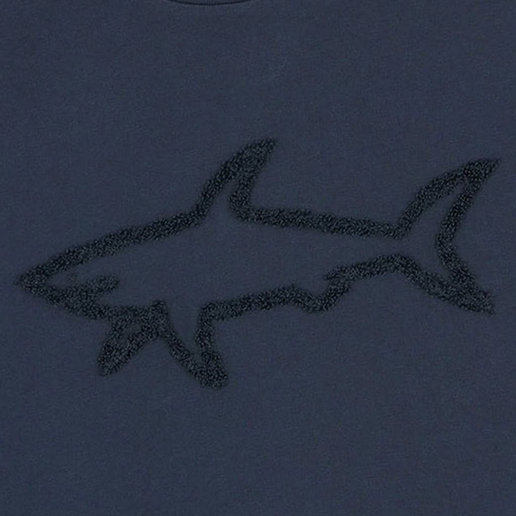 Paul and Shark Logo T-Shirt - Navy