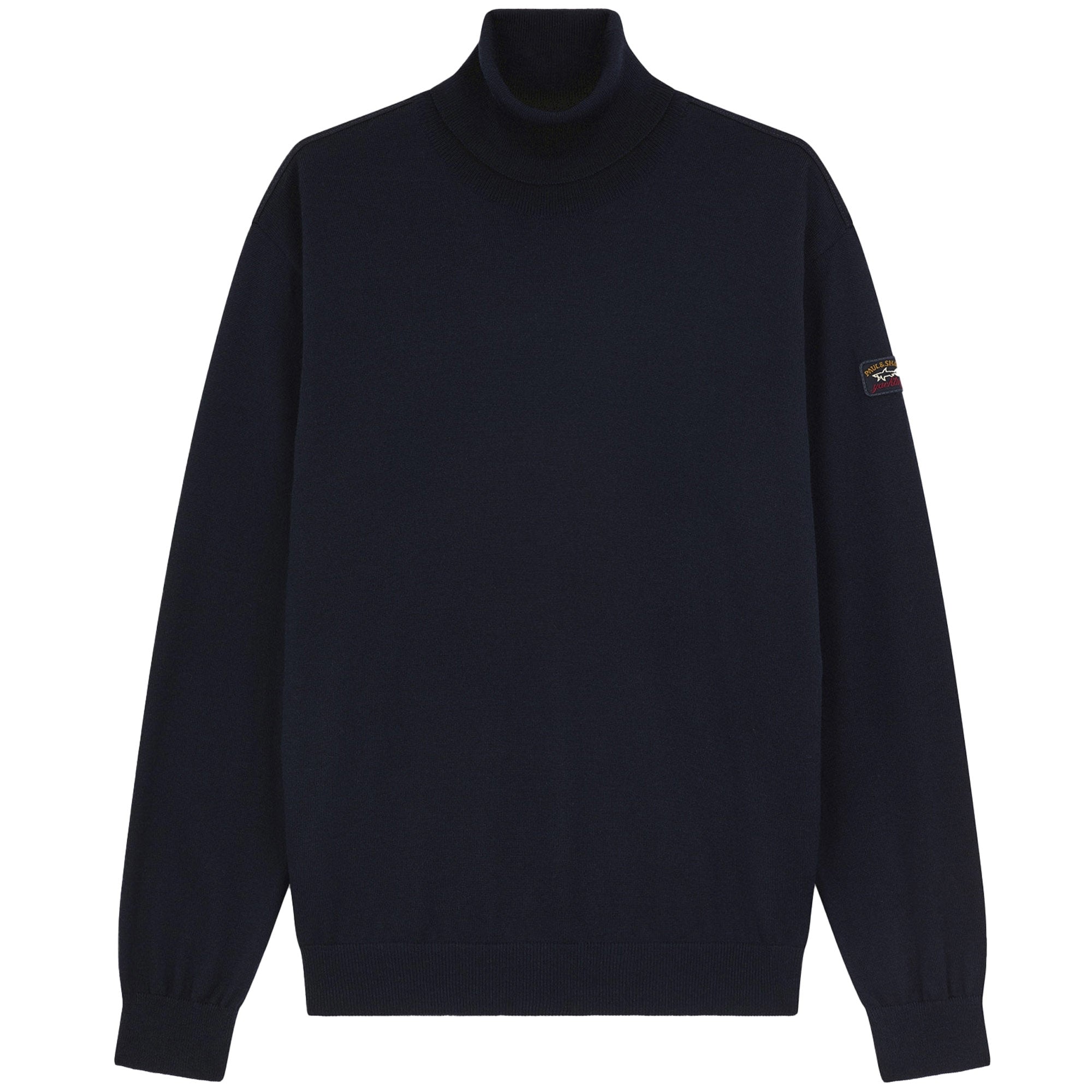 Paul and Shark Turtle Neck Jumper - Navy