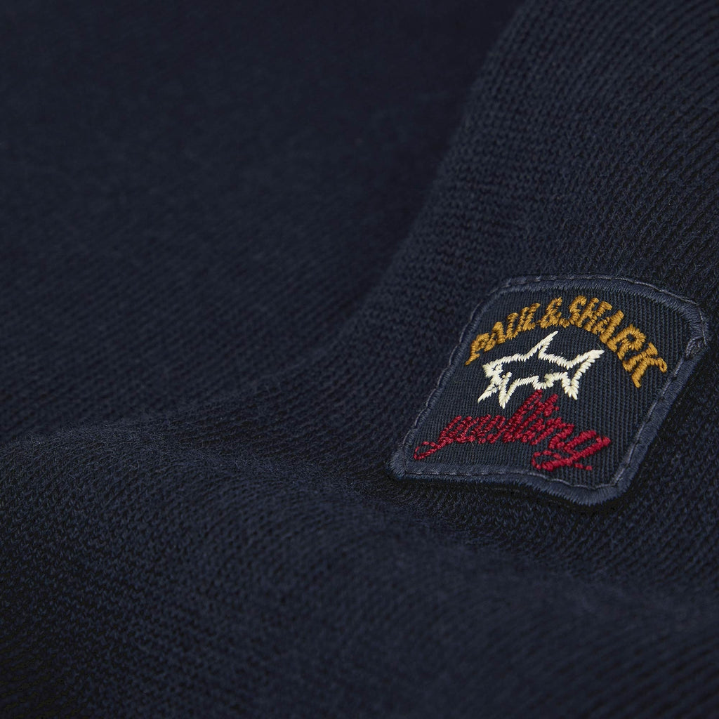 Paul and Shark Turtle Neck Jumper - Navy